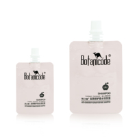 Sachets personnalisés en PE avec bec verseur pour shampoing, savon, liquide, crème, lotion – Emballages de recharge jetables à fermeture éclair