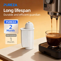 Filtro de Agua para Cafetera Doméstica Z057 Compatible con Siemens EQ.6 EQ.9 EQ.300, Carbón Activado de Cáscara de Coco, Certificado NSF42