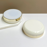 Boîte vide ronde personnalisée de 15g pour coussin d'air, crème BB/CC, emballage cosmétique en plastique avec miroir