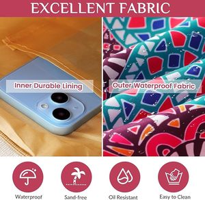 Muestra Gratis: Bolso de Playa de EVA para Mujer, Portátil, Impermeable, para Viajes, Natación, Tamaño Pequeño, para Exteriores/Lavable - Product Image 4