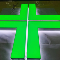 Letras del Alfabeto con Retroiluminación LED 3D con el Logotipo de la Empresa SHINING Outdoor Store, Letrero Acrílico para Salón