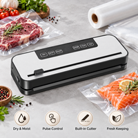 Machine de mise sous vide alimentaire domestique haute puissance 60Kpa, aspiration puissante, système de conservation et d'emballage automatique par évacuation d'air
