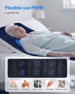 Pemf matras Terapi magnetik Pemf, peralatan Terapi magnetik infra merah Sauna batu Amethyst turmalin dengan terapi cahaya merah - Product Image 4