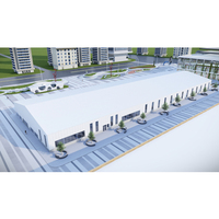 Estructura de Metal Industrial prefabricada, marco de acero, planos de construcción de fábrica, cobertizo, precio de planta de taller