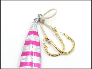 M&W Professional 5 pièces/paquet Ligne d'assistance au jigging en <span class=keywords><strong>Kevlar</strong></span> 300/400LB 16/20/24cm Flottante pour Lac, Rivière et Ruisseau - Product Image 5