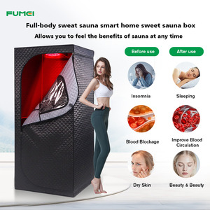 2025 Nieuwe Draagbare Snelle Verwarming Sauna Tent Custom Logo Droge Stoom Far-Infrarood Bedieningspaneel Saunabox - Product Image 6