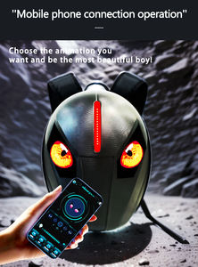 APP Programmable Led Eye Screen Sac à dos de <span class=keywords><strong>moto</strong></span> Night Shadow Knight - Product Image 6