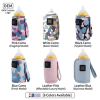 Chauffe-biberon portable USB en nylon 10W pour lait et eau, sac isotherme pour poussette, chauffe-biberon pour bébé
