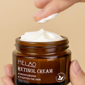 Crema facial nutritiva orgánica de 55ml para eliminar arrugas, crema facial de colágeno de retinol antienvejecimiento con vitamina de ácido hialurónico - Product Image 1