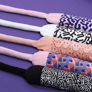 Oreiller de voyage en forme de U, soutien portable pour le cou, oreiller en mousse à particules pour voiture et avion, blanc, rose, bleu, noir, en polyester - Product Image 4