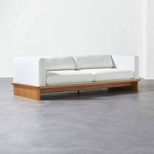 Sofá de Madera Maciza de Estilo Japonés, Como se Conoce, con Tapicería Lavable y Removible, Sofá de Pie para Sala de Estar - Product Image 2