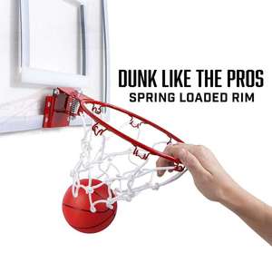 Aro de Baloncesto Grande para Interior, Mini Canasta con Pelota, para Montar en Puerta o Pared, para Niños, Adultos y Adolescentes - Product Image 3