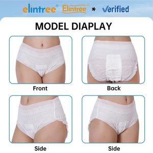 Culottes hygiéniques jetables pour femmes, absorbantes, en coton, pour les règles, vente en gros, sous-vêtements post-partum - Product Image 5