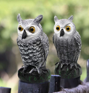 Volledig kunststof groothandel uilen lokvogels om vogels weg te jagen, uilen ornamenten, decoratieve tuinlandschapsarchitectuur lokmiddel - Product Image 6