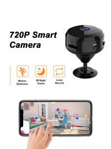 HD Mini Kablosuz Uzaktan İzleme Ev Güvenlik Kamerası Gece Görüş Sesli Hareket Alarmı Manyetik Taban WiFi 21x-40x Zoom - Product Image 3