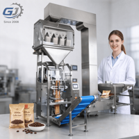 Machine d'emballage de dumplings Doypack, machine de remplissage et de scellage automatique de sachets, machine d'emballage sous vide pour grains de café, facile à utiliser, avec moteur