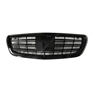 Pour Mercedes Classe S W222 S320 S400 S350 S500 S450 S600 2014 2015 2016 2017 2018 2019 Kit carrosserie calandre d'admission d'air avant - Product Image 5