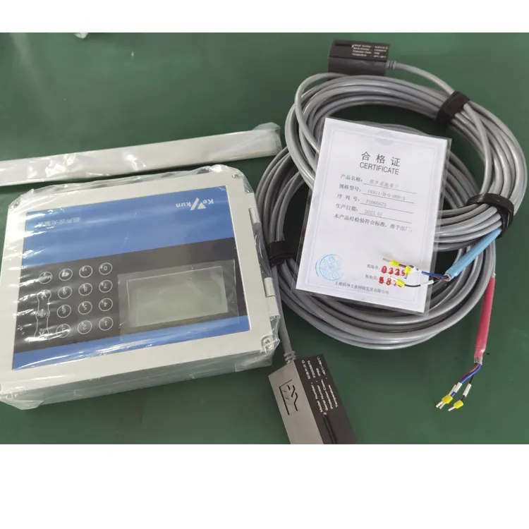 Ultrasonic flowmeter measure DN100mm/ultrasonic time difference method is used for measureme