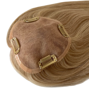 High Quality Human Hair Topper Women's Best <b>Toupee</b> Choice 5x5 Mono 100% Virgin Straight - Product Image 4