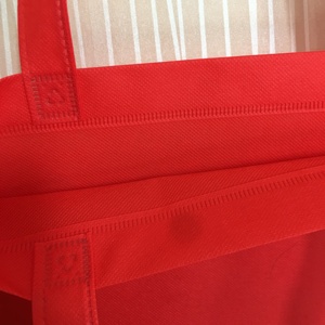 Customized Eco Friendly Reusable Non <b>Woven</b> 80gsm Silk Printed Advertising Tote <b>Bag</b> with Handled Shoulder Strap - Product Image 6