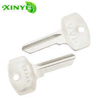 XINYE Vente en gros de clés vierges pour portes et armoires OEM/ODM, clés vierges non taillées en laiton/nickelé pour une duplication facile des clés et une installation simplifiée