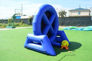 Tablero <span class=keywords><strong>de</strong></span> dardos <span class=keywords><strong>de</strong></span> fútbol azul inflable inflado <span class=keywords><strong>de</strong></span> producción Winsun, tablero <span class=keywords><strong>de</strong></span> dardos <span class=keywords><strong>de</strong></span> fútbol inflable con bola <span class=keywords><strong>de</strong></span> velcro - Product Image 5