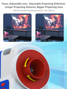 Proyector de Cuentos con 32 Historias y Canciones, Material ABS, Luz Nocturna con Cambio de Color, Máquina de Proyección Interactiva para el Aprendizaje - Product Image 3