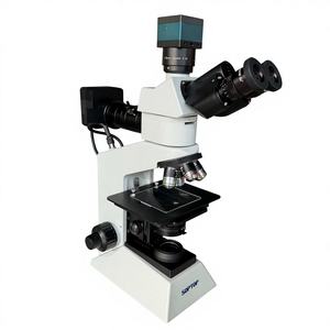 Microscope biologique stéréoscopique à éclairage LED pour laboratoire scolaire, tête de visualisation inclinable et rotative - Product Image 1