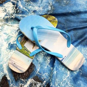 Quảng Cáo Slide Unisex Bơi Tùy Chỉnh Phụ Nữ Bãi Biển Flip-Flops Chống Trượt Giản Dị Flip Flops Dép Đối với Phụ Nữ - Product Image 5