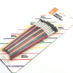 Meilleur ensemble de 12 pinceaux d'artiste durables et abordables pour enfants, idéal pour le dessin et la peinture à l'aquarelle - Product Image 6
