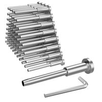 Kits de garde-corps à câbles invisibles de 1/8 po, en acier inoxydable T316 |   Récepteur invisible et extrémité à sertir pour garde-corps en câble
