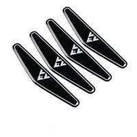 Protection des bords de porte pour BAIC BJ30, noir et transparent, 4 pièces, 1 ensemble, accessoires pour BAIC BJ30