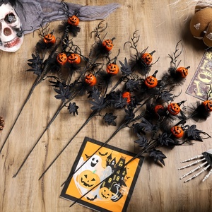 CZFIT - Set de Decoración Ecológica para el Hogar con Ramo de Calabazas de Plástico para Halloween y Mardi Gras - Product Image 4