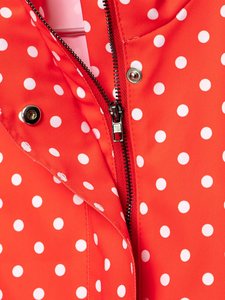 Set da <span class=keywords><strong>donna</strong></span> 2026: Nuovo completo casual alla moda con giacca a maniche lunghe con cerniera a pois e mini shorts <span class=keywords><strong>retrò</strong></span> a pois - Product Image 5