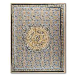 Tapis tufté en boucle de laine et viscose, décoratif, moderne, artistique, de qualité supérieure, écologique, antidérapant, lavable, pour la maison et l'hôtel - Product Image 2