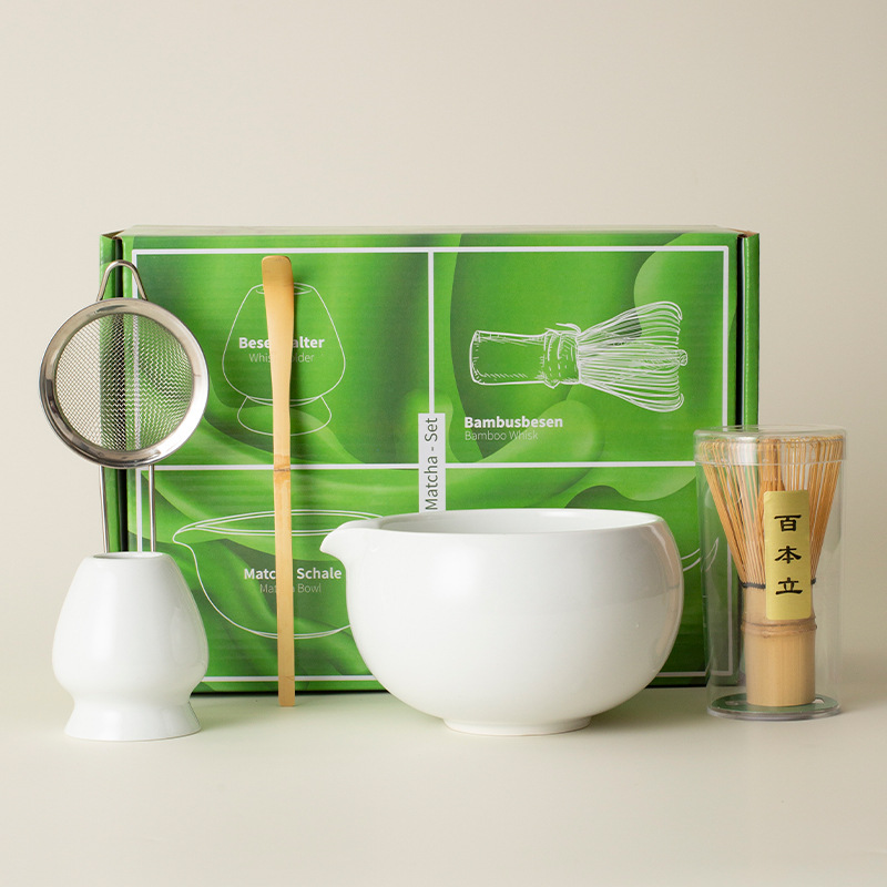 tea matcha bowl 5-piece set-yabai