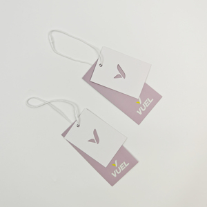 Biểu Tượng Tùy Chỉnh Sang Trọng Tái Chế Vải Áo Sơ Mi Thẻ <span class=keywords><strong>Hangtag</strong></span> Nhà Sản Xuất Giá Thấp T Áo Sơ Mi Đu Tag May Nhãn Hangtags - Product Image 5