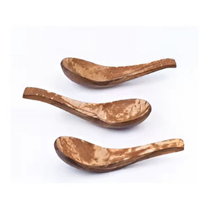 Handcrafted Coconut Shell <b>Serving</b> <b>Spoon</b> Set Natural Eco Friendly Kitchen Utensils for Condiments Spices Desserts Snacks - Product Image 3