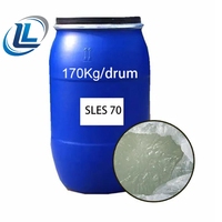 Fabricant de premier plan de surfactants et détergents de haute qualité, AES SLES 70% Texapon N70, produits chimiques pour la fabrication de savon liquide
