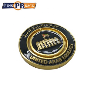 价格合理的定制双层珐琅金属铁锌合金挑战硬币 - Product Image 4