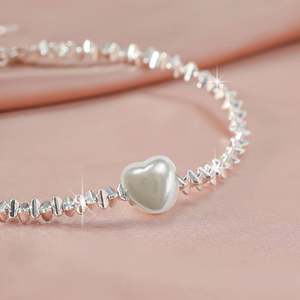 สร้อยคอไข่มุกสแตนเลสแบบเรียบหรู สไตล์ยุโรป-อเมริกัน ระดับไฮเอนด์ หรูหราเบาๆ สินค้าขายดีข้ามพรมแดน - Product Image 2