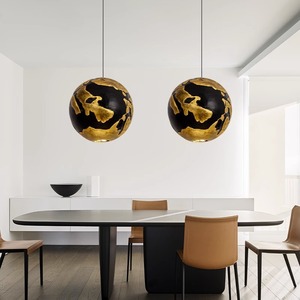 Lámpara de Techo de Estilo Wabi-Sabi Posmoderno, Lámpara de Barra de Arte Terrestre Única, Lámparas Colgantes Creativas de Diseño - Product Image 4