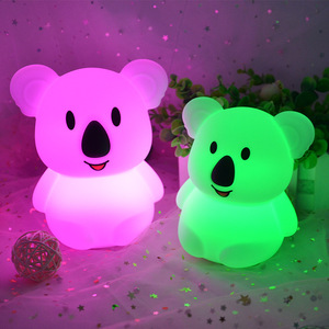 New Creative Cute Night Light Silicone Soft Warm Lighting Baby Room <strong>Table</strong> Usb Rechargeable <strong>Small</strong> Night Lamp for Kids - Product Image 2