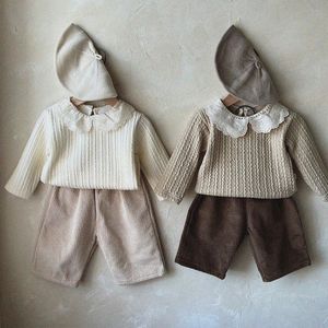 春秋女童蕾丝领底上衣长袖婴幼儿服装时尚婴儿t恤 - Product Image 1