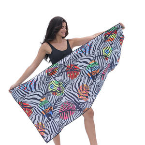 Housse <span class=keywords><strong>de</strong></span> siège auto en microfibre avec poche pour appuie-tête, sans sable, imprimée numériquement, protection <span class=keywords><strong>de</strong></span> siège auto absorbante, séchage rapide, tapis <span class=keywords><strong>de</strong></span> <span class=keywords><strong>plage</strong></span> - Product Image 2