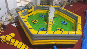 Nhà Máy Bán Hàng Trực Tiếp 5M/6M/8M Inflatable Trở Ngại Tất nhiên Sweeper Meltdown Cho Người Lớn Và Trẻ Em Vui Chơi Trò Chơi - Product Image 4