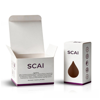 Boîte à savon en papier écologique pliable et recyclable avec fenêtre transparente pour savon fait maison, parfum, cosmétiques