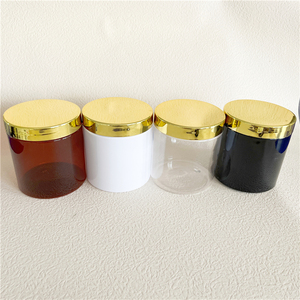 IBELONG Bình Đựng Hổ Phách Nhựa PET Màu Hổ Phách Rỗng 50Ml 100Ml <span class=keywords><strong>150Ml</strong></span> 200Ml 250Ml 500Ml Cho Thực Phẩm Và Mỹ Phẩm Có Nắp Màu Vàng - Product Image 4