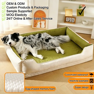 Pet Bed Egg Memory Foam <b>Cat</b> Bed Cave Large Dogs Dutch Velvet Anti-Slip Removable PP Cotton Eco-Friendly Modern Comfortable - Product Image 1