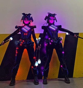 Nouvelle armure lumineuse pour vêtements, LED électro-optique, danse magique, barre de couleur LED, costume de danse robotique - Product Image 2